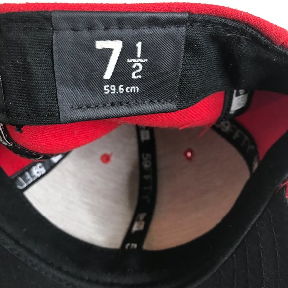 New Era Red Los Angeles Angels Fitted hat - Picture 4 of 4